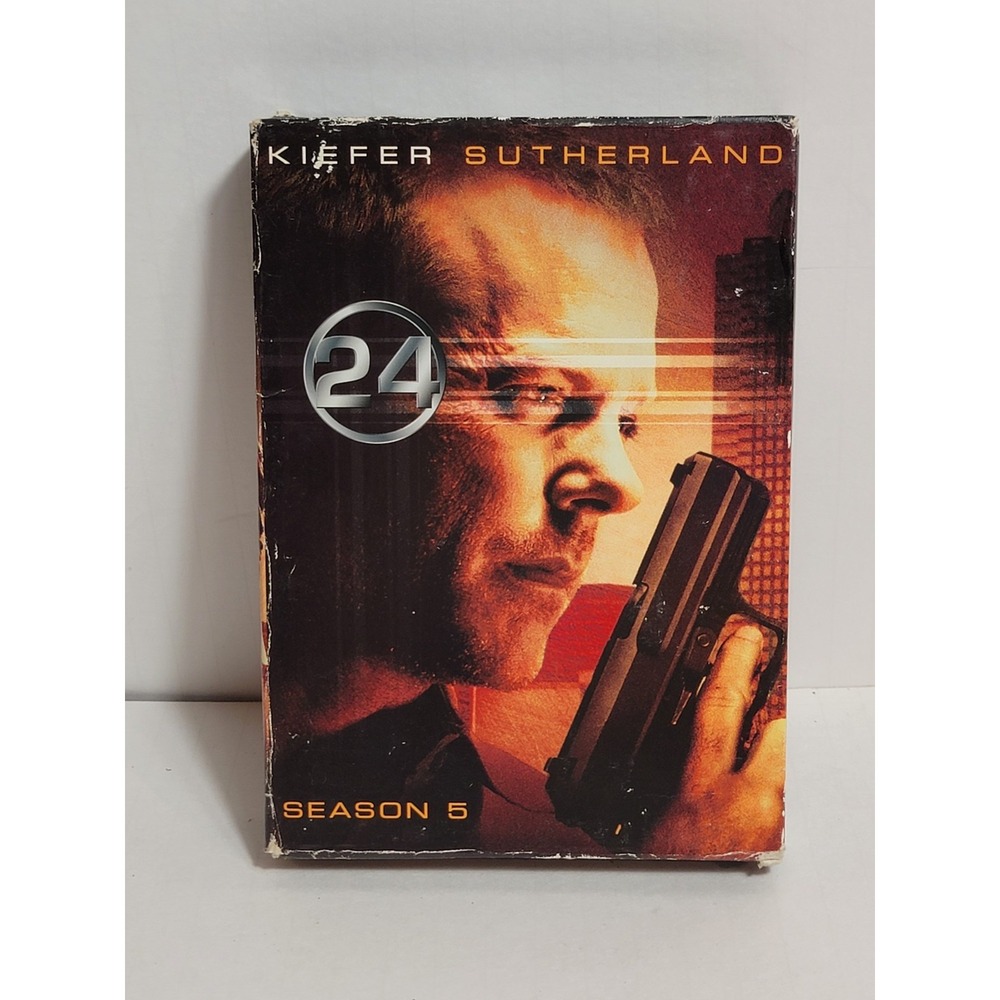24 Season 5 DVD Box Set 2005 Complete 7-Disc Collector's Edition Sutherland